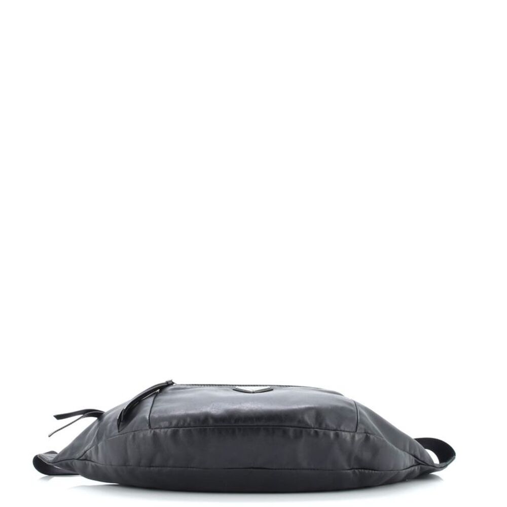 Prada Front Pocket Belt Bag Soft Calfskin Large Black - Picture 4 of 8